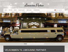 Tablet Screenshot of limousinepartner.no